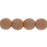 Czech Round Beads 3mm Bondeli Cocoa (100pcs)