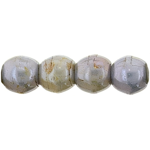 Czech Round Beads 3mm Luster - Opaque Green