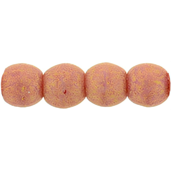 Czech Round Beads 3mm Pacifica - Strawberry