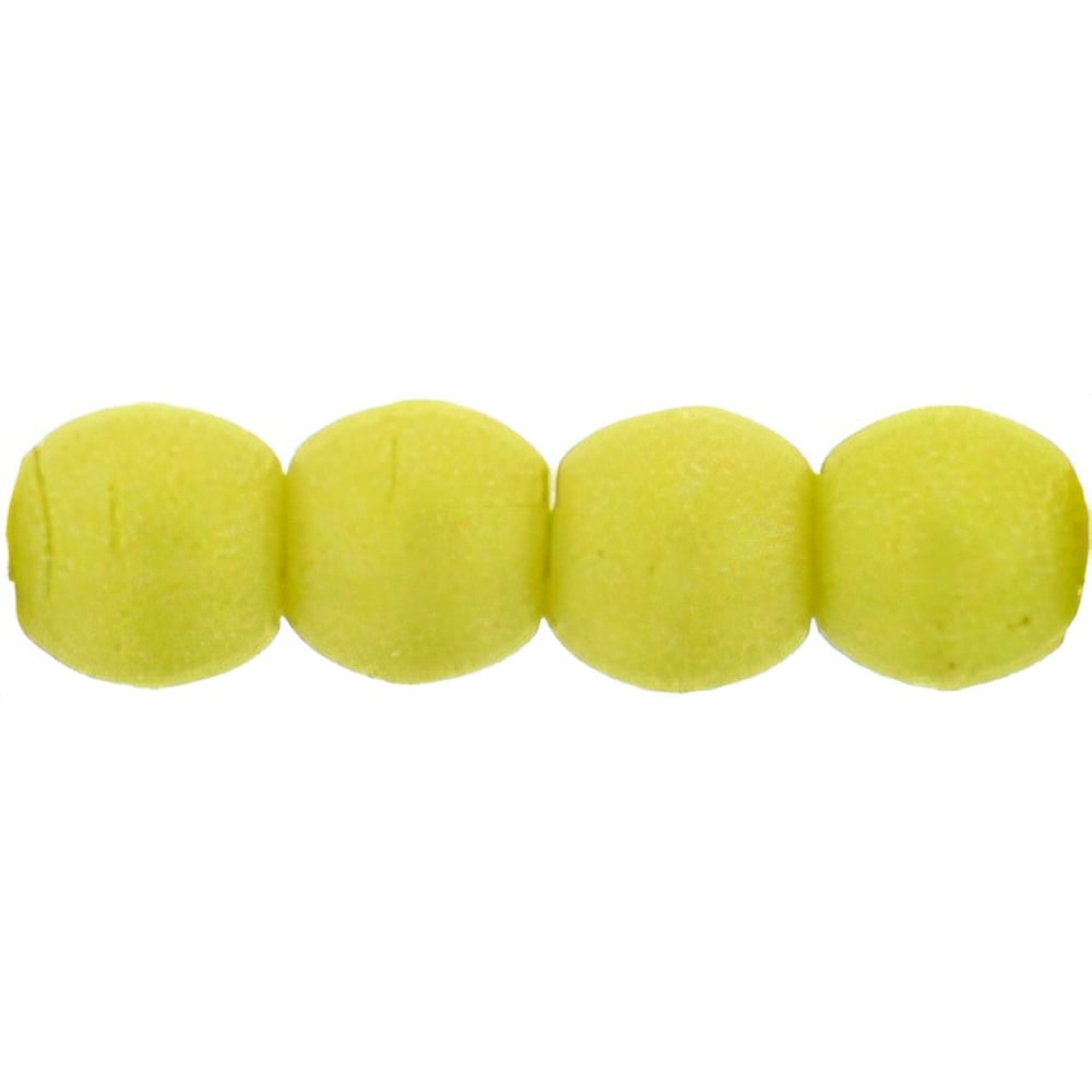 Czech Round Beads 3mm Pacifica - Honeydew