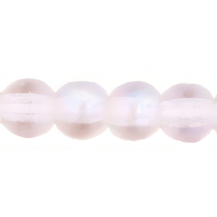 Czech Round Beads 3mm Rosaline AB