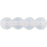 Czech Round Beads 4mm Milky White