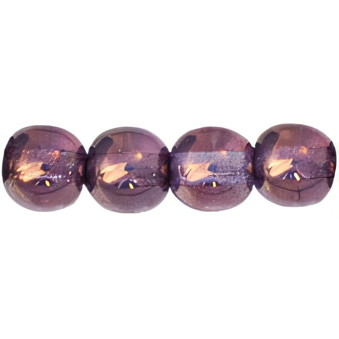 Czech Round Beads 4mm Bronze Illusion