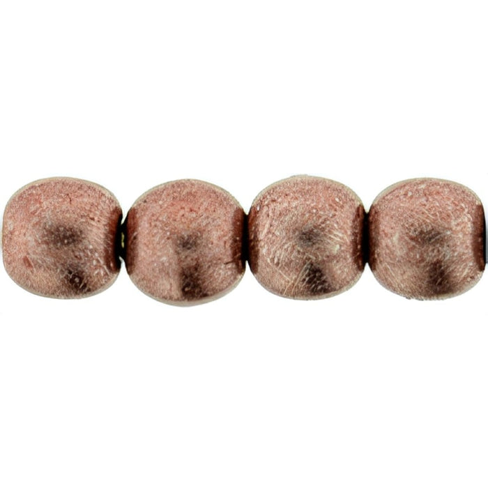 Czech Round Beads 4mm ColorTrends: Saturated Metallic Butterum