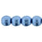Czech Round Beads 4mm ColorTrends: Saturated Metallic Neutral Gray