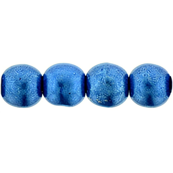 Czech Round Beads 4mm ColorTrends: Saturated Metallic Marina