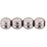 Czech Round Beads 4mm ColorTrends: Saturated Metallic Almost Mauve