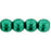 Czech Round Beads 4mm ColorTrends: Saturated Metallic Arcadia