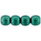 Czech Round Beads 4mm ColorTrends: Saturated Metallic Martini Olive