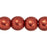Czech Round Beads 4mm ColorTrends: Saturated Metallic Cranberry