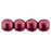 Czech Round Beads 4mm ColorTrends: Sueded Gold Lily Pad