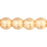 Czech Round Beads 4mm Luster - Transparent Champagne