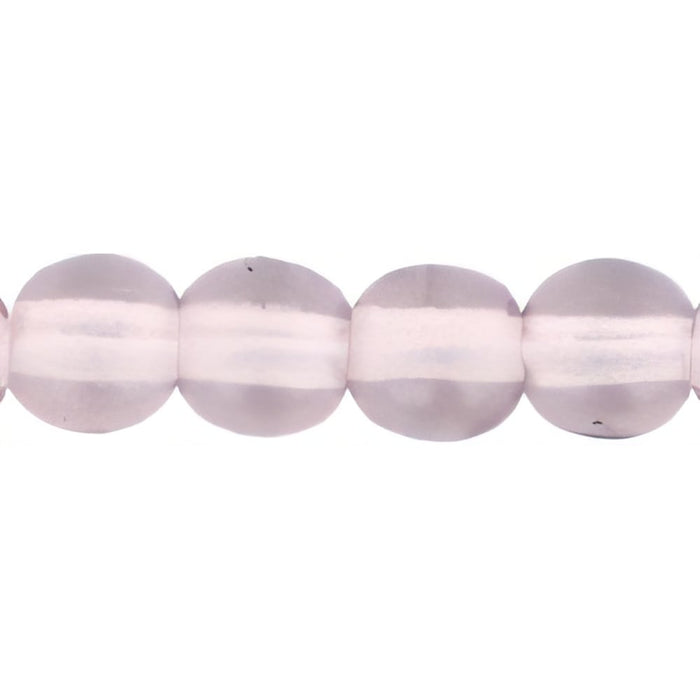 Czech Round Beads 4mm Lt Amethyst