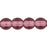 Czech Round Beads 4mm Amethyst