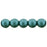 Czech Glass Pearls 4mm Teal