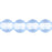Czech Round Beads 4mm Lt Sapphire
