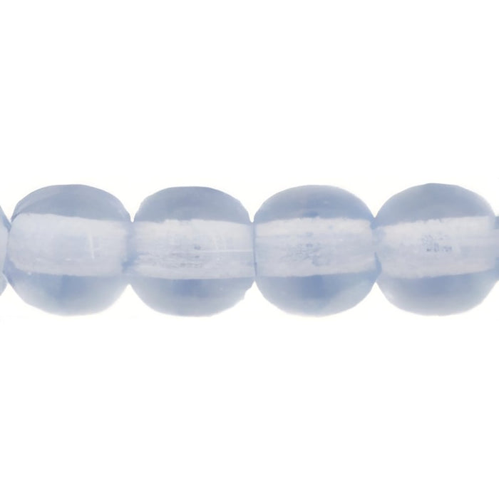 Czech Round Beads 4mm Country Blue