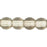 Czech Round Beads 4mm Black Diamond