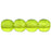 Czech Round Beads 4mm Olivine
