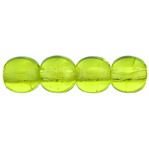 Czech Round Beads 4mm Olivine