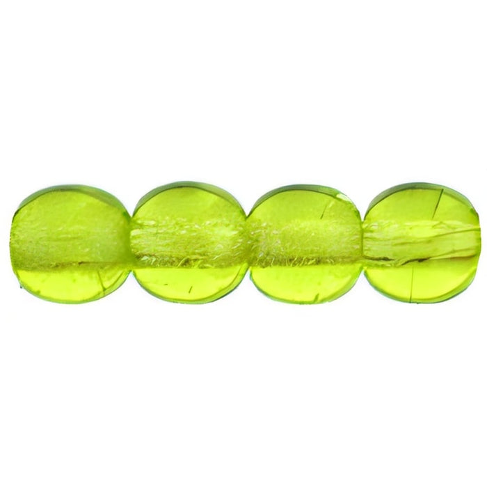 Czech Round Beads 4mm Olivine