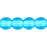 Czech Round Beads 4mm Aquamarine