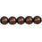 Czech Pearl Coat - Round 4mm Pearl - Chocolate