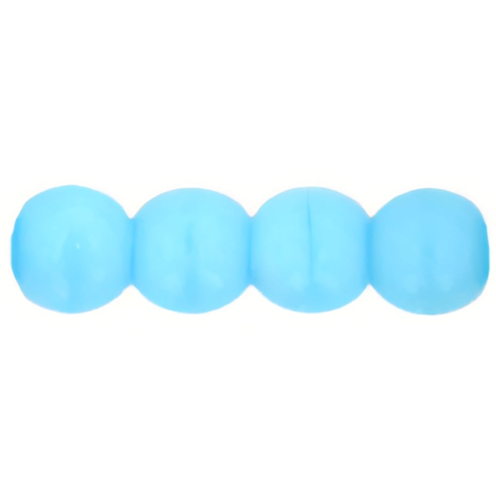 Czech Round Beads 4mm Opaque Baby Blue