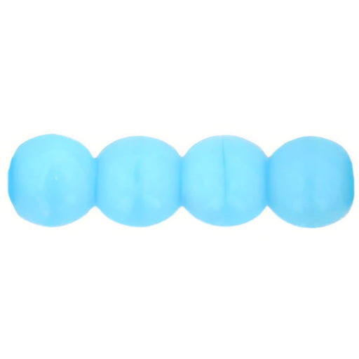 Czech Round Beads 4mm Opaque Baby Blue
