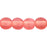 Czech Round Beads 4mm Milky Pink