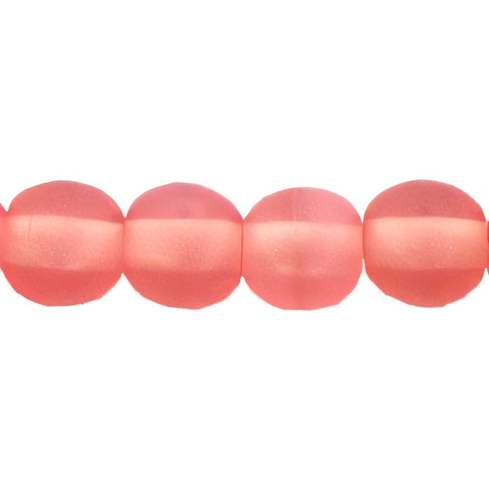 Czech Round Beads 4mm Milky Pink