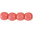 Czech Round Beads 4mm Opaque Pink