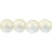 Czech Round Beads 4mm Sueded Gold Crystal