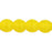 Czech Round Beads 4mm Milky Yellow