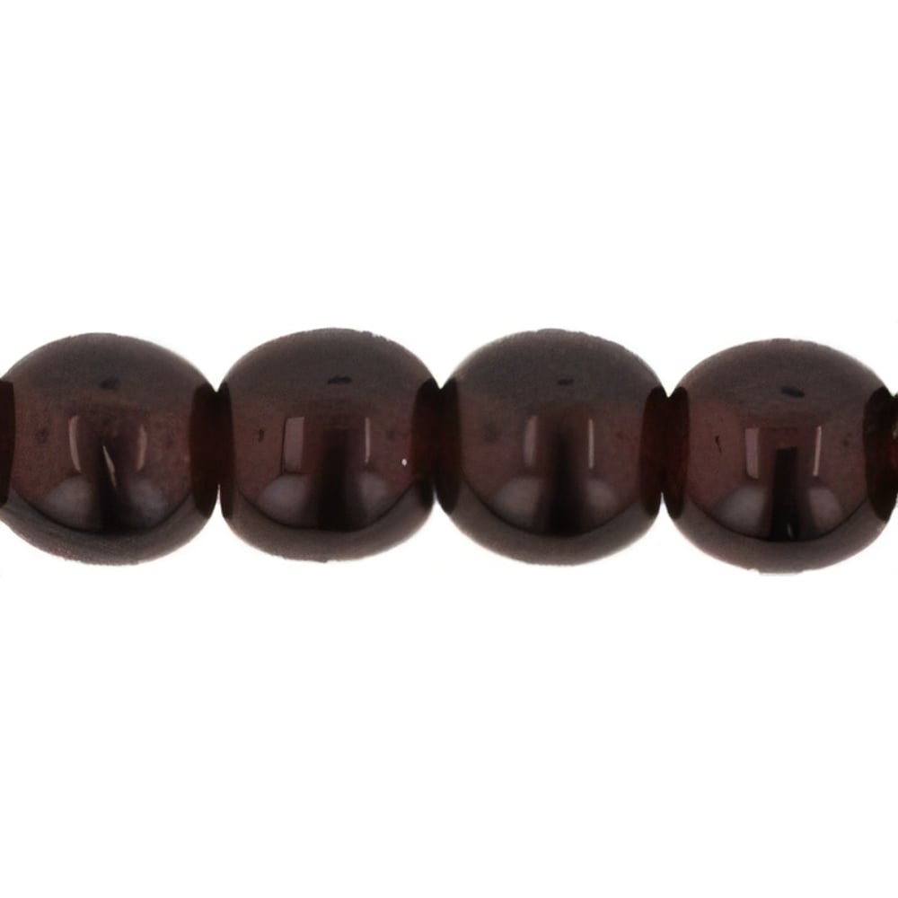 Czech Round Beads 4mm Garnet