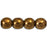 Czech Round Beads 4mm Bronze