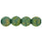 Czech Round Beads 4mm Turquoise - Bronze Picasso