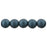Czech Glass Pearls 4mm Matte - Steel Blue
