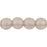 Czech Round Beads 4mm Sueded Gold Med Amethyst