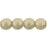 Czech Round Beads 4mm Sueded Gold Black Diamond