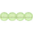 Czech Round Beads 4mm Sueded Gold Peridot