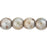Czech Round Beads 4mm Luster - Opaque Green