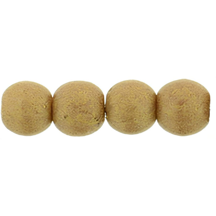 Czech Round Beads 4mm Pacifica - Macadamia