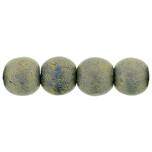 Czech Round Beads 4mm Pacifica - Poppy Seed