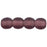 Czech Round Beads 4mm Matte - Amethyst