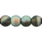 Czech Round Beads 4mm Matte - Smoky Topaz AB - Vitral