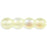 Czech Round Beads 4mm Matte - Jonquil AB