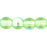 Czech Round Beads 4mm Peridot AB 5052