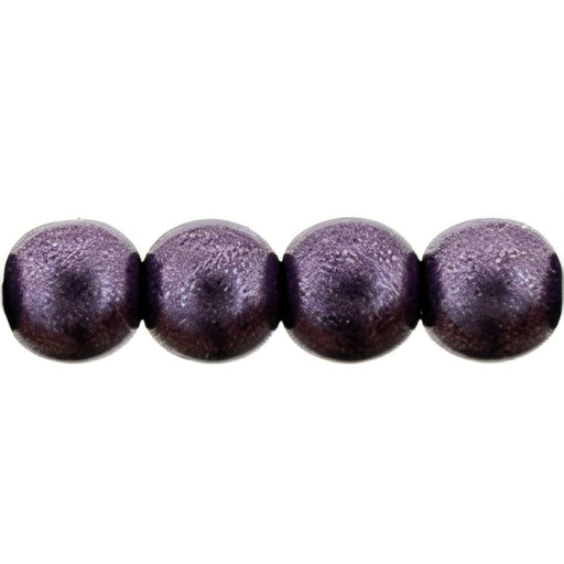 Czech Round Beads 6mm ColorTrends: Saturated Metallic Tawny Port (50pcs)
