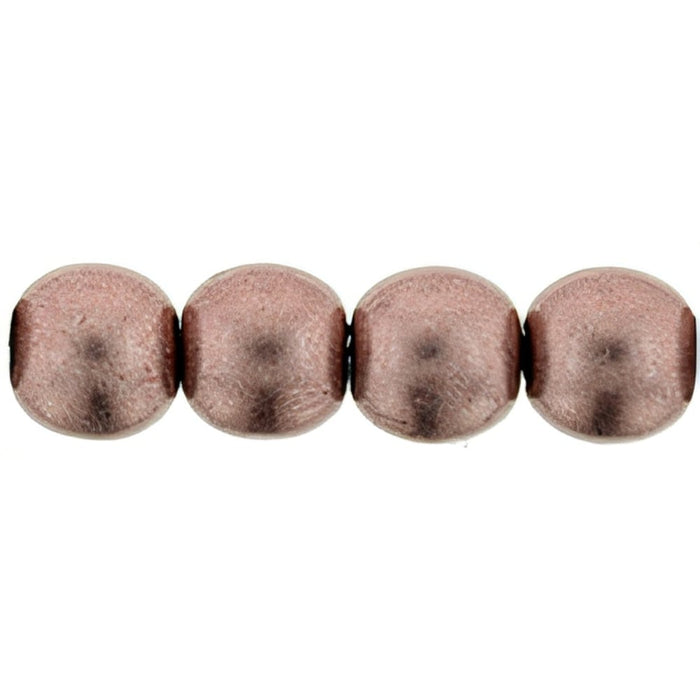 Czech Round Beads 6mm ColorTrends: Saturated Metallic Butterum (50pcs)